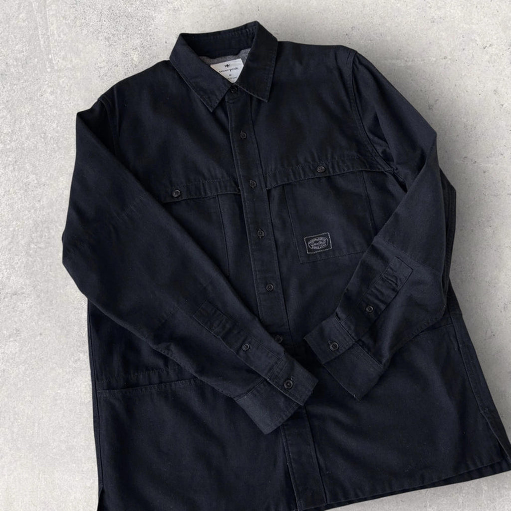 Snow Peak Takibi Spec Utility Overshirt Black M