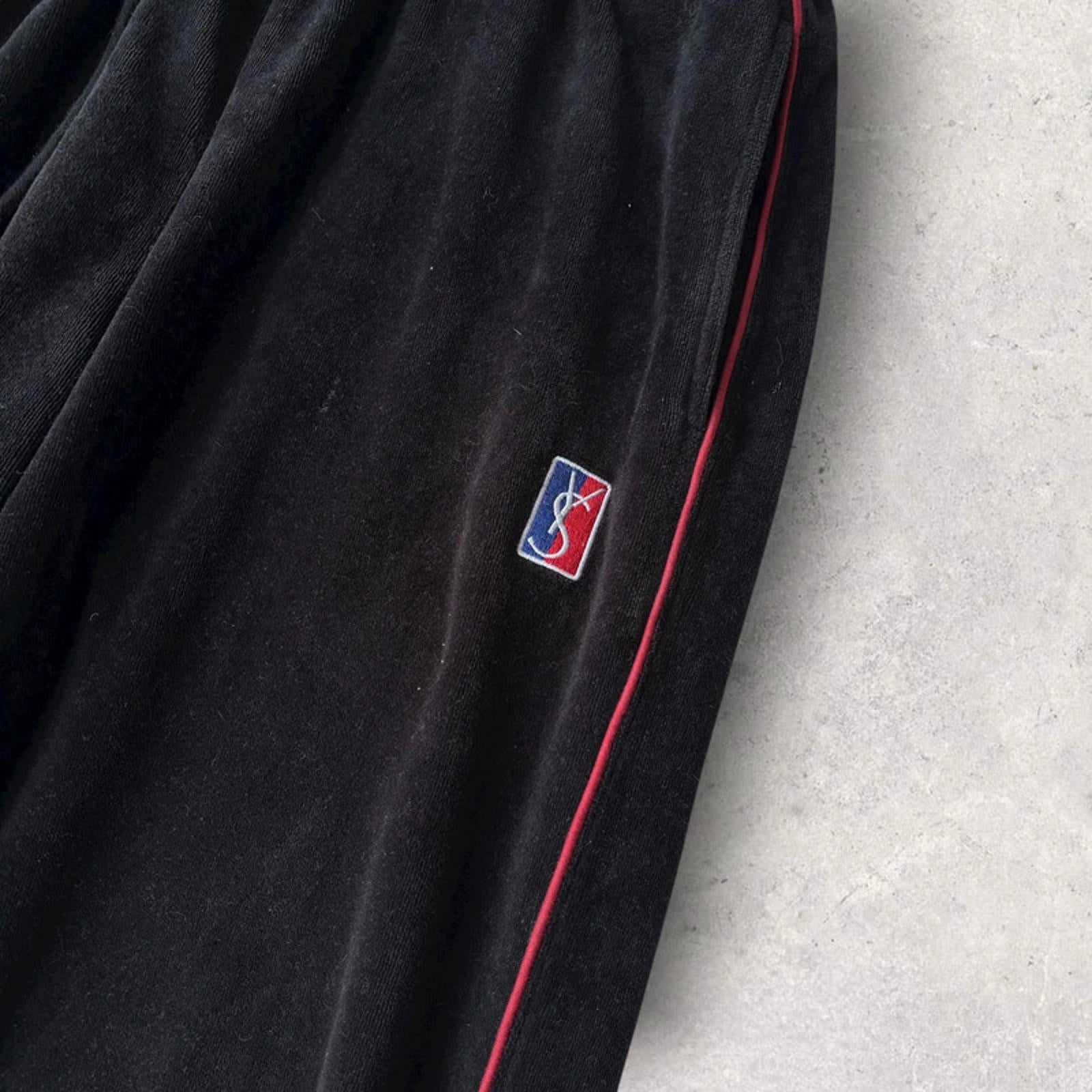 Yardsale Velour Joggers Black Size L