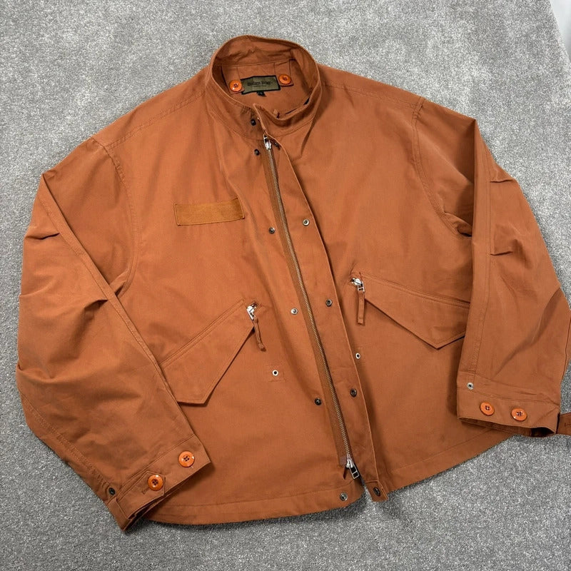 Uniform Bridge Cropped Field Jacket Brick XL