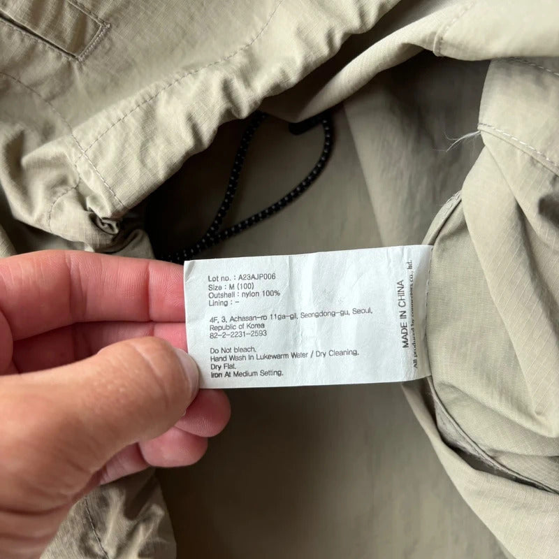 Uniform Bridge Military Pullover Smock Khaki M
