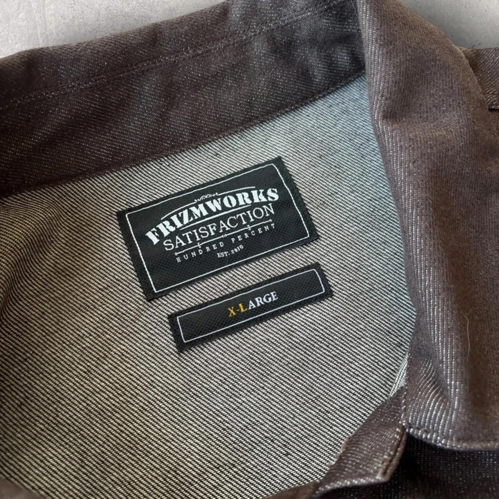 Frizmworks Stable Trucker Jacket Brown XL