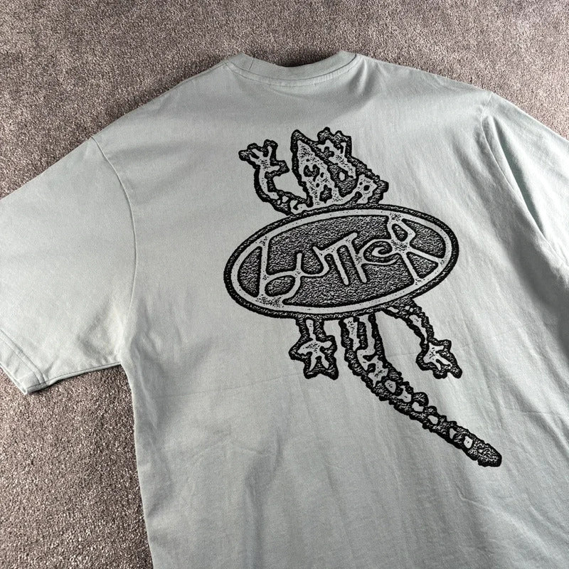 Butter Goods Graphic T Shirt Blue L