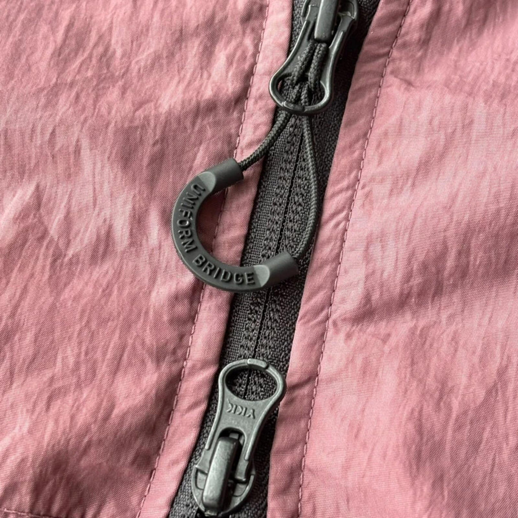 Uniform Bridge Nylon Track Jacket Rose L