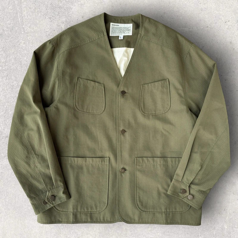 Uniform Bridge 4 Pocket Work Liner Olive L