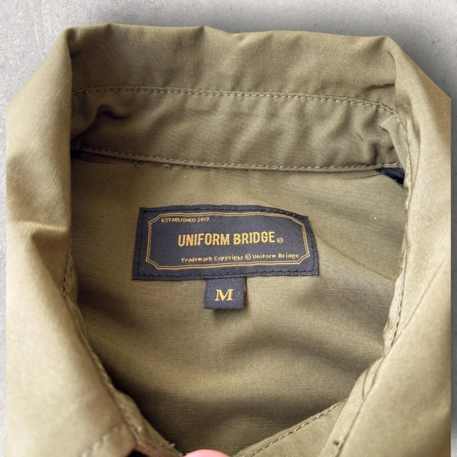 Uniform Bridge Cropped Harrington Jacket Khaki S