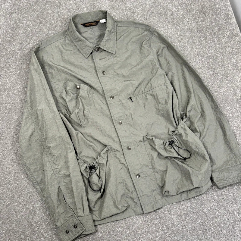 Uniform Bridge Field Utility Overshirt Aqua M