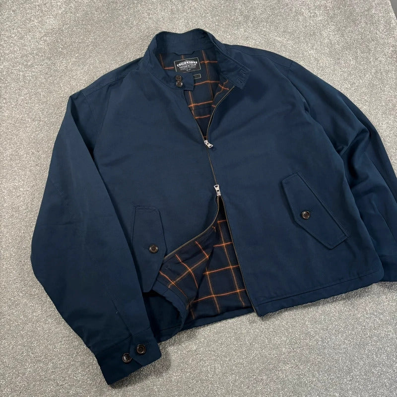 Frizmworks Buddy Cropped Harrington Navy L