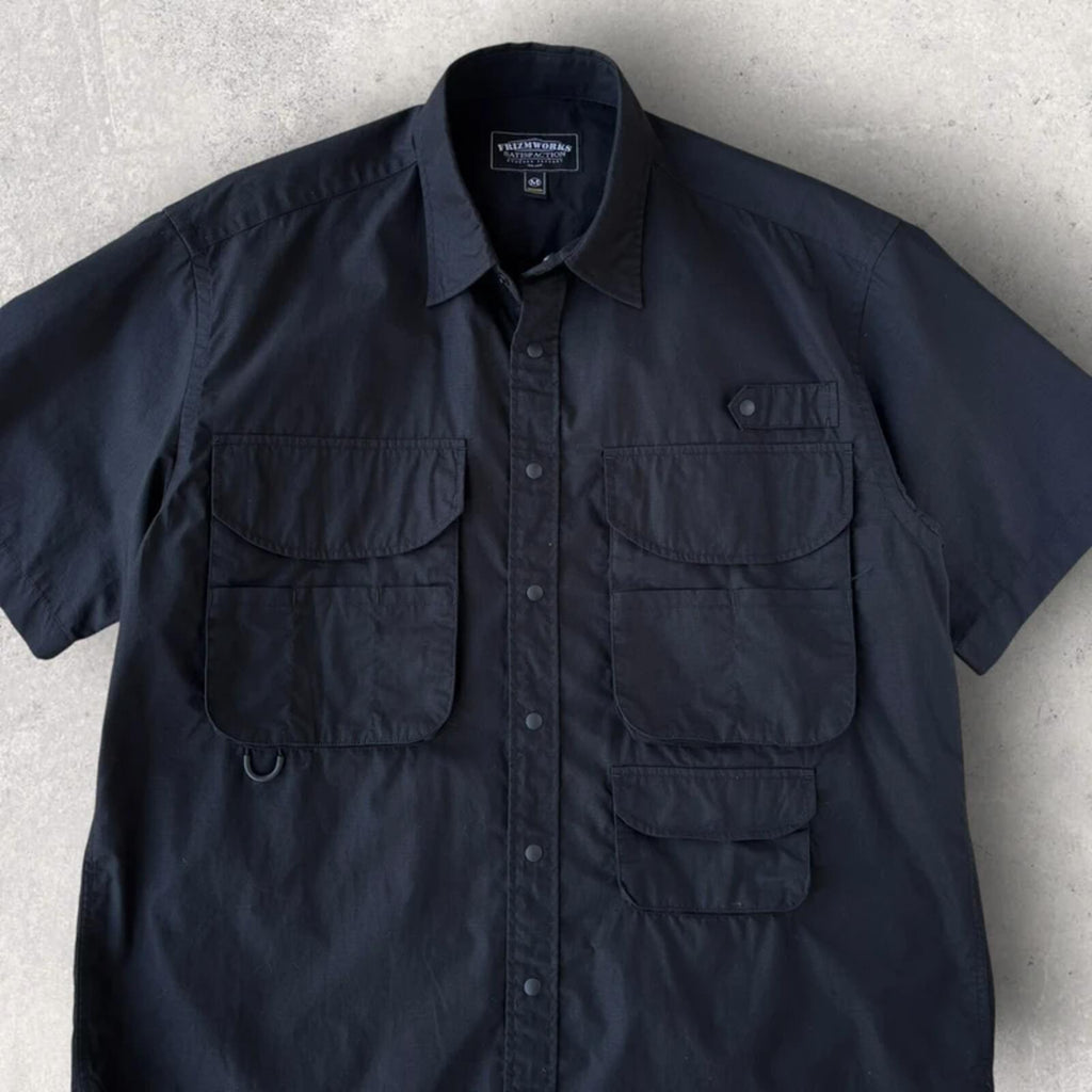 Frizmworks Ripstop Fishing Shirt Black M