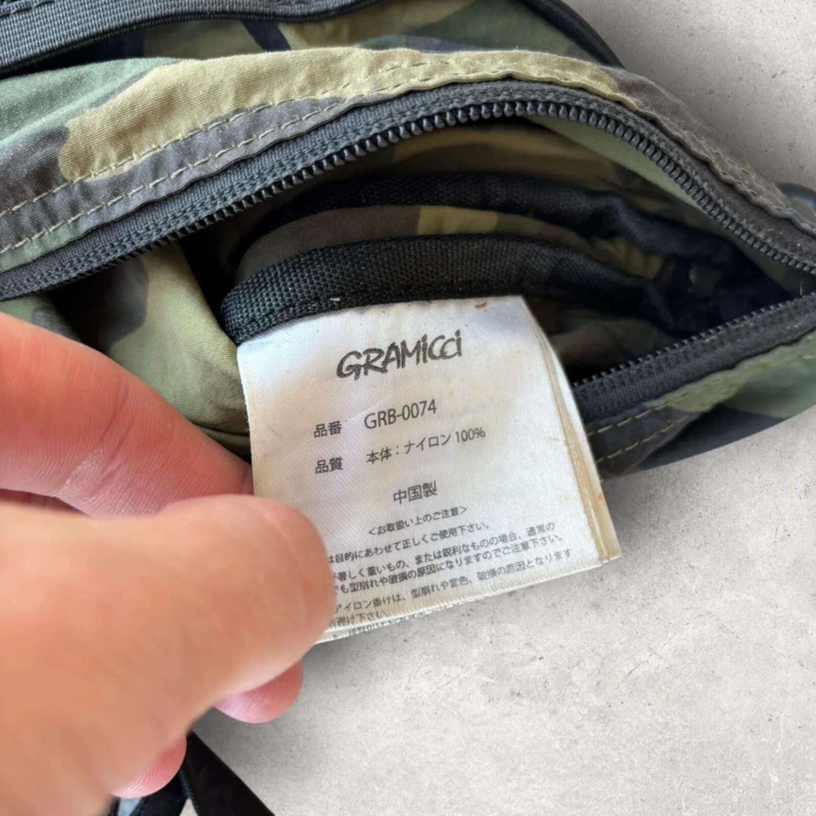 Gramicci Adjustable Sacoche Bag Camo Gorpcore