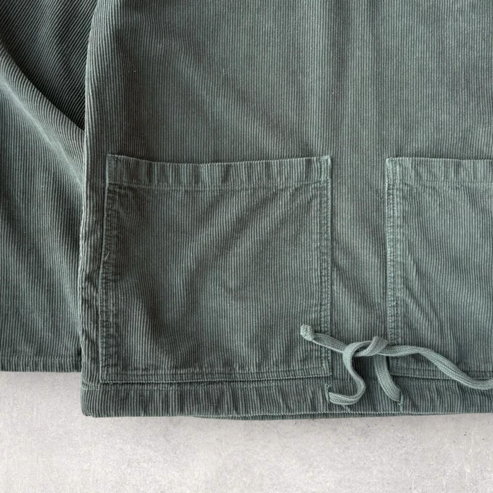 Service Works Cord Market Smock Olive Green S