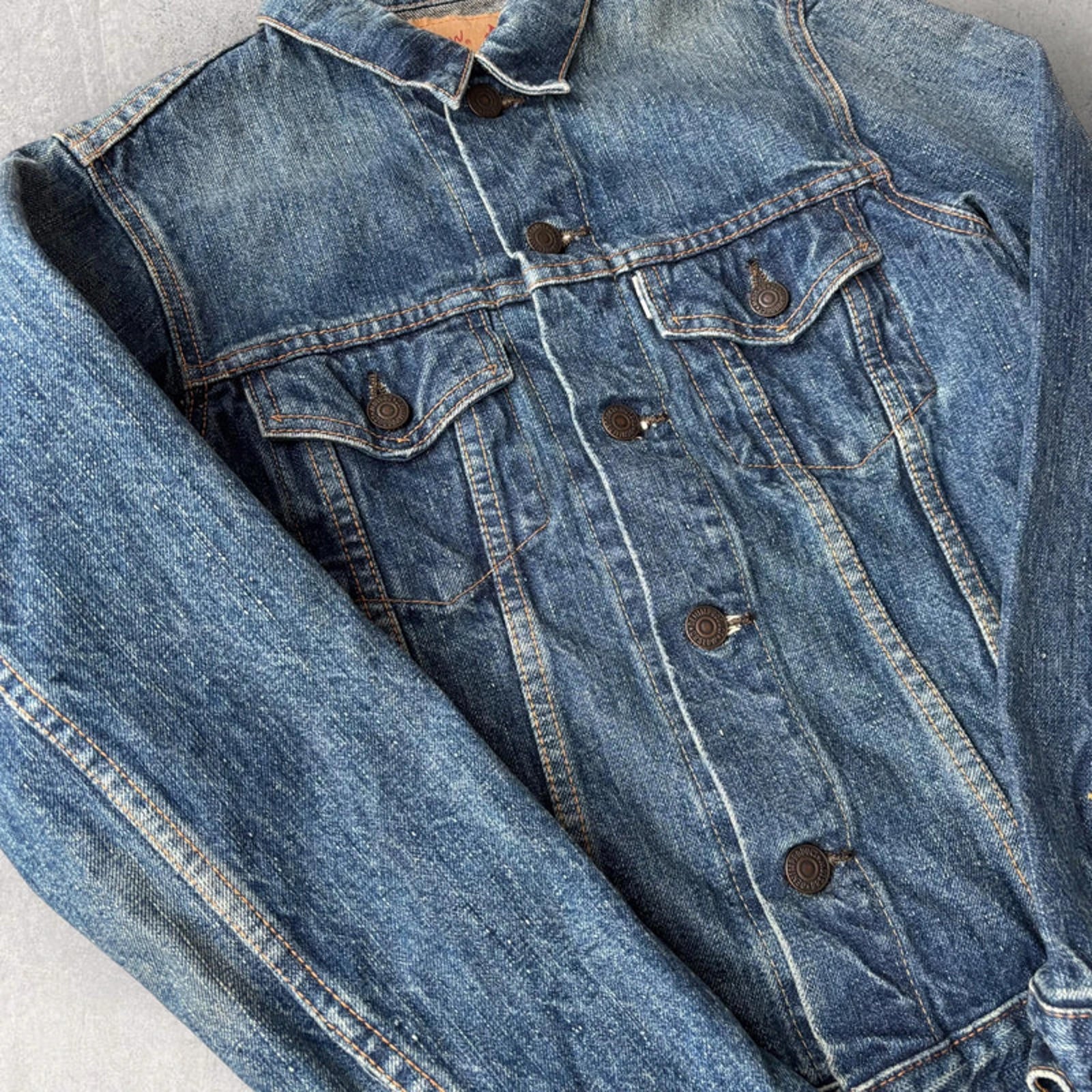 Orslow Trucker Denim Jacket – Indigo – XXS