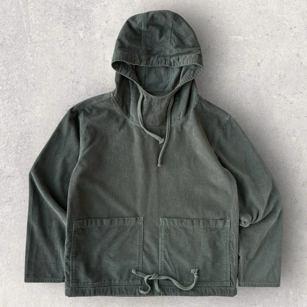Service Works Cord Market Smock Olive Green S