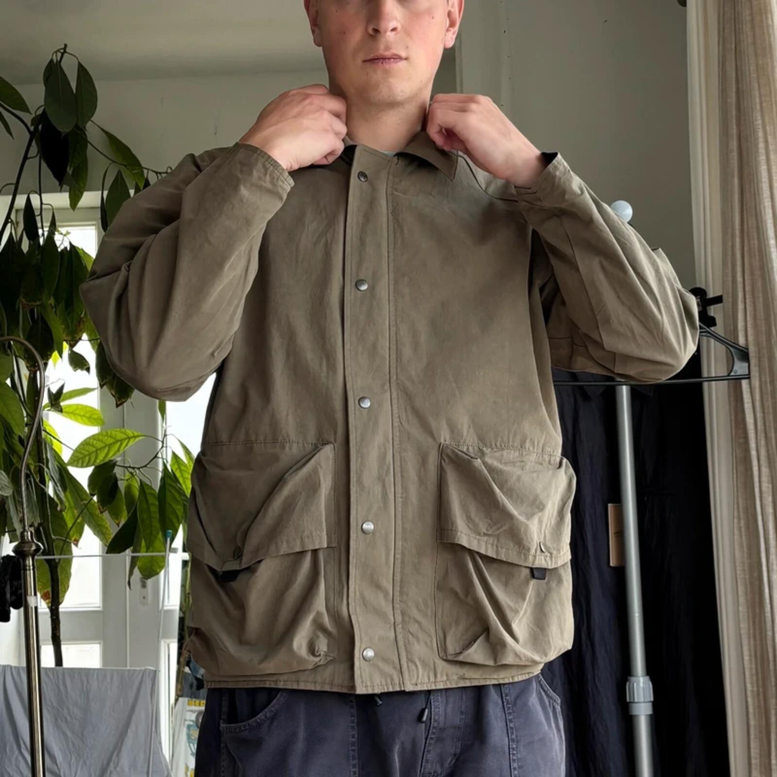 Uniform Bridge Reversible Field Jacket Khaki Black M