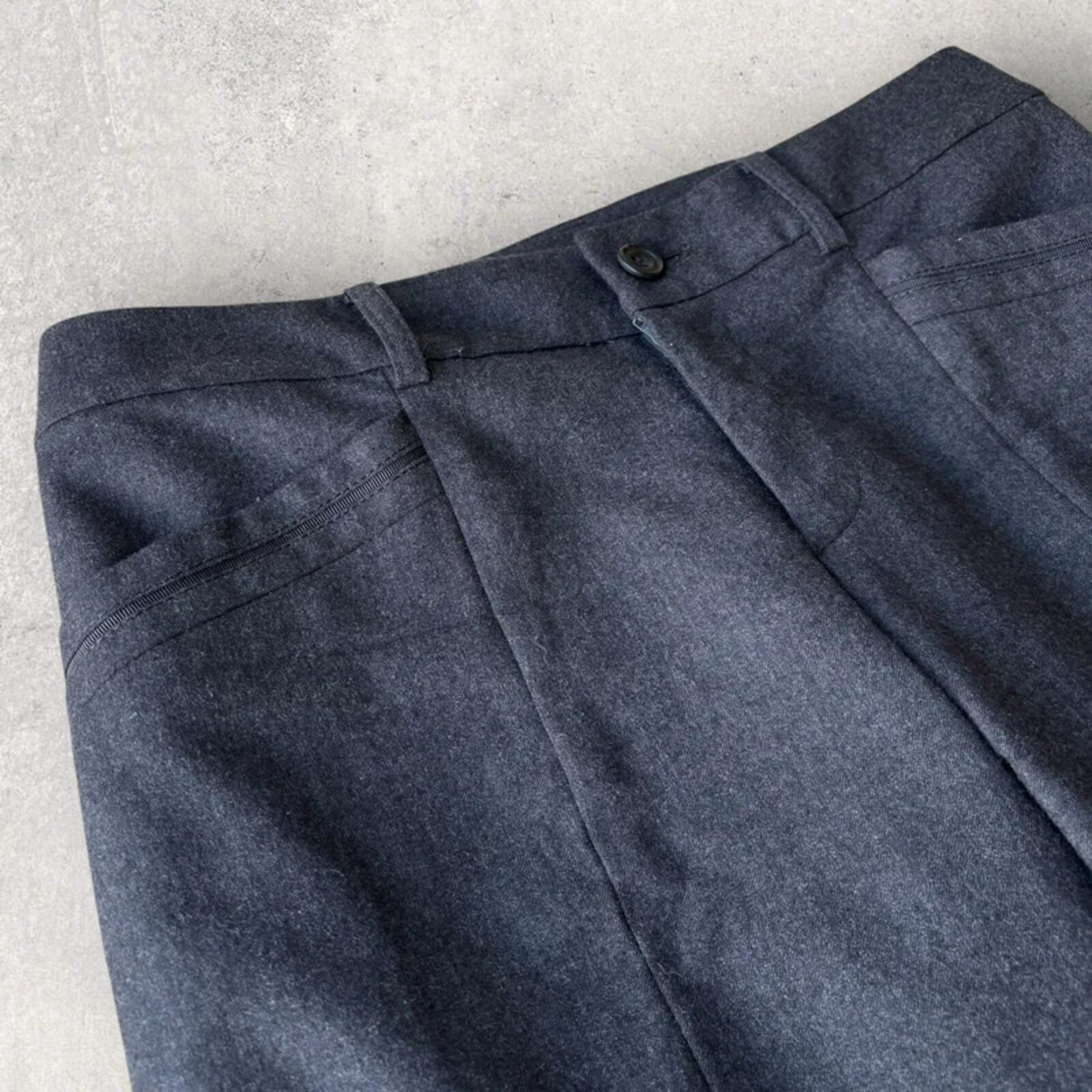 J.Press Japan Pleated Straight Tailored Trouser Dark Grey W30 Japan Import