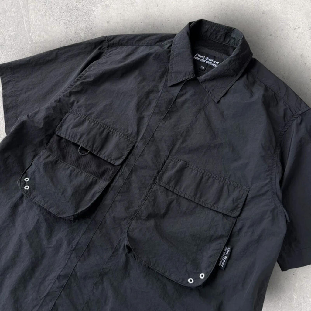 Uniform Bridge Utility Pocket SS Shirt Black M