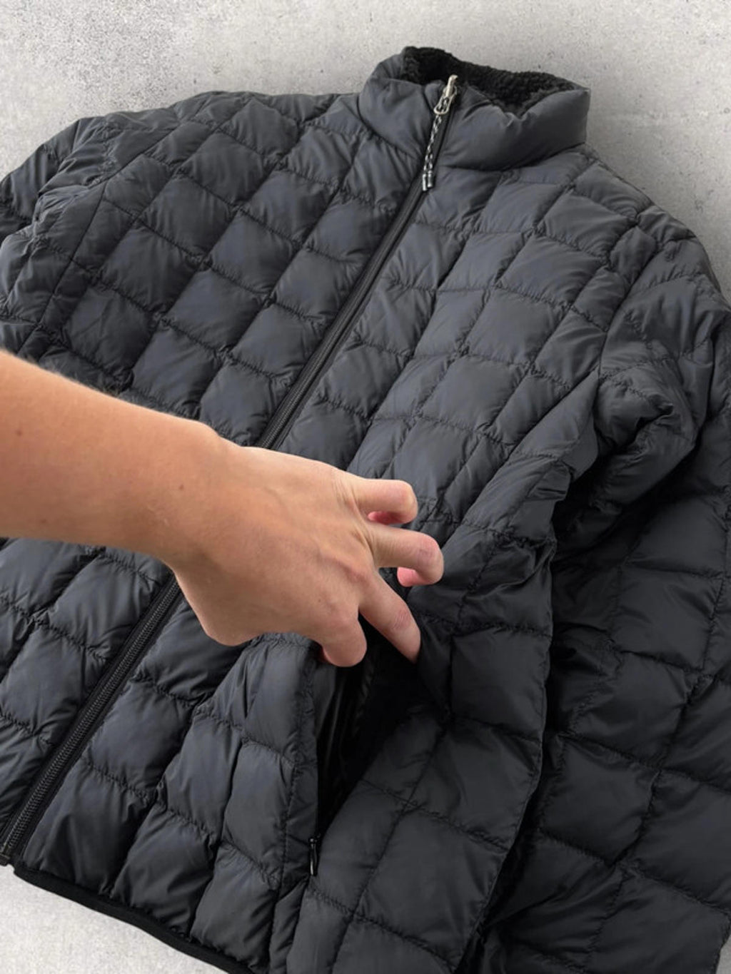 Taion Down X Boa Reversible Jacket Black Size M