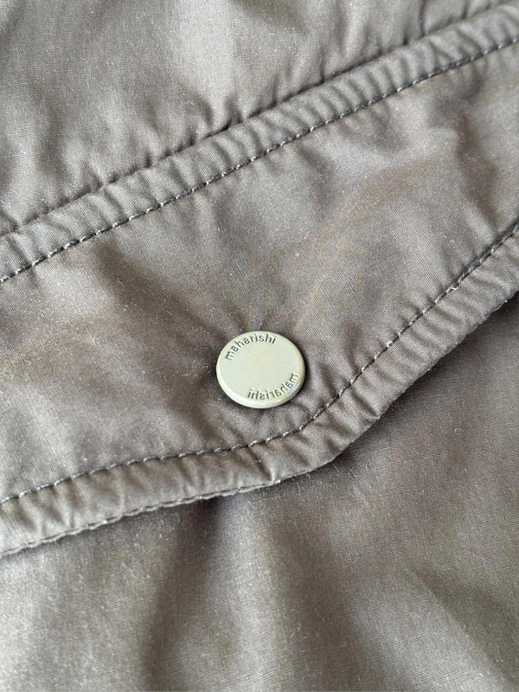 Maharishi MFG Embroidered Technical Riverine Pants Khaki Size M