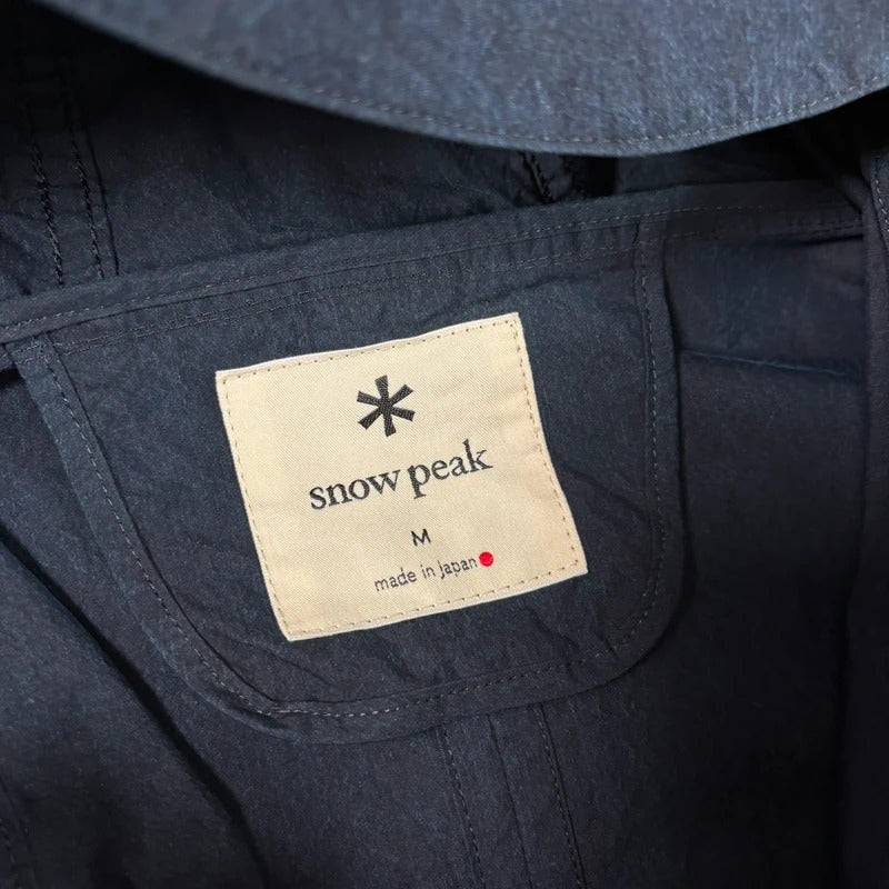 Snow Peak Indigo Long C/N Parka Indigo M
