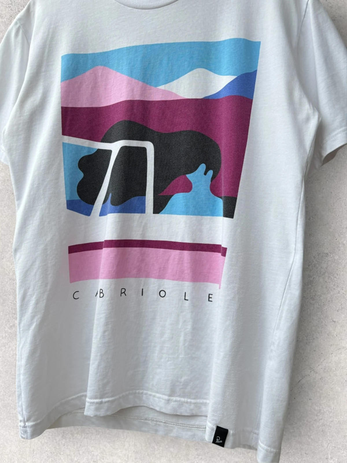 Parra Cabriolet Graphic T Shirt White Size M