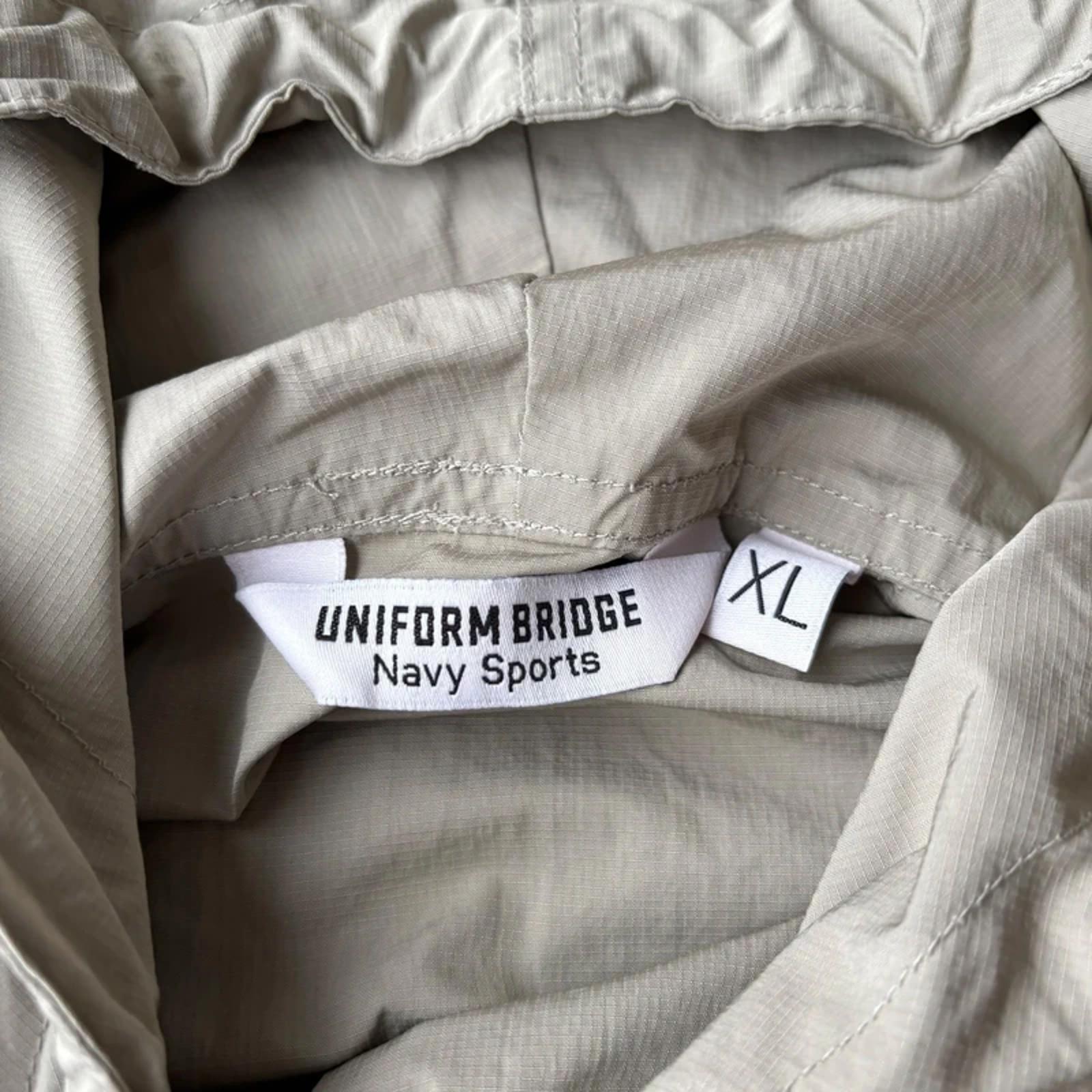 Uniform Bridge Lightweight Gorpcore Smock Windbreaker Grey XL Korea Import