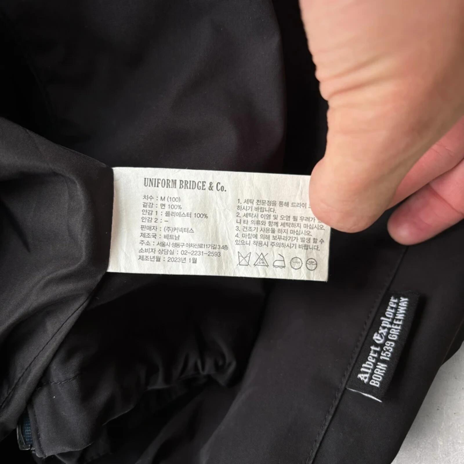 Uniform Bridge Albert Explorer WP Jacket Black M