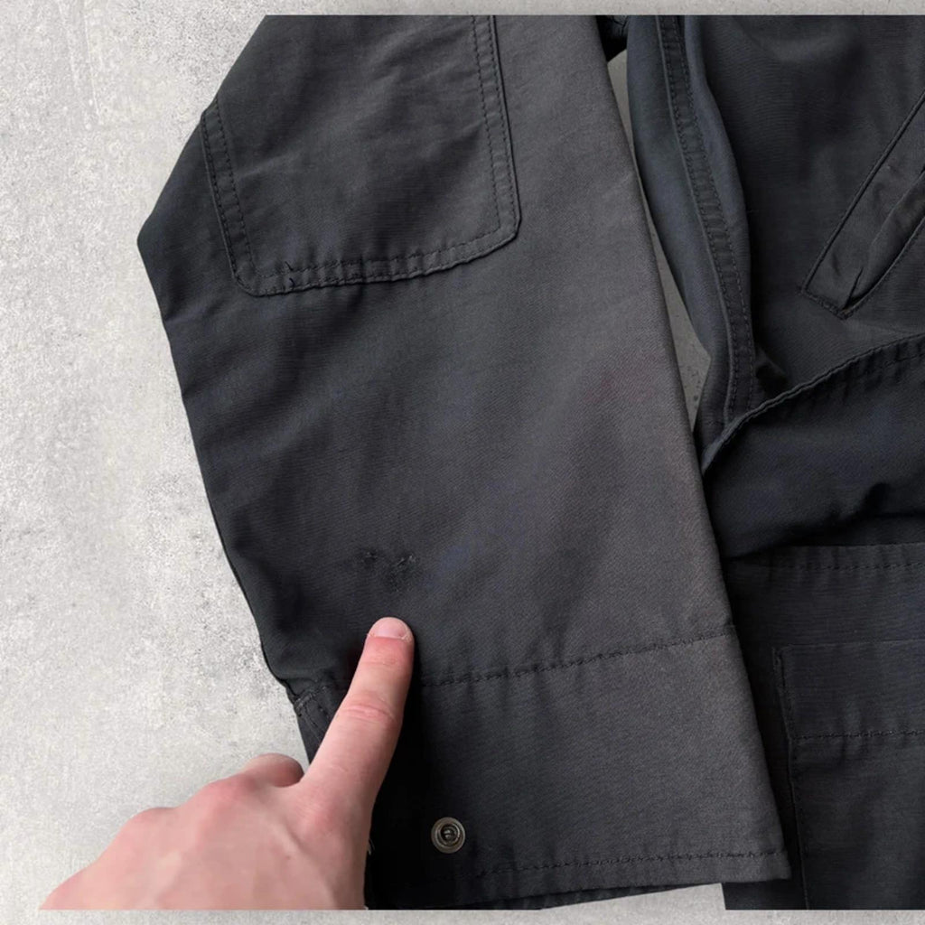 Sassafras Gardener Tech Utility Coat Black S
