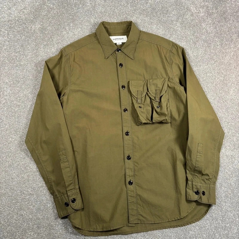 Eastlogue Utility Fishing Shirt Olive S