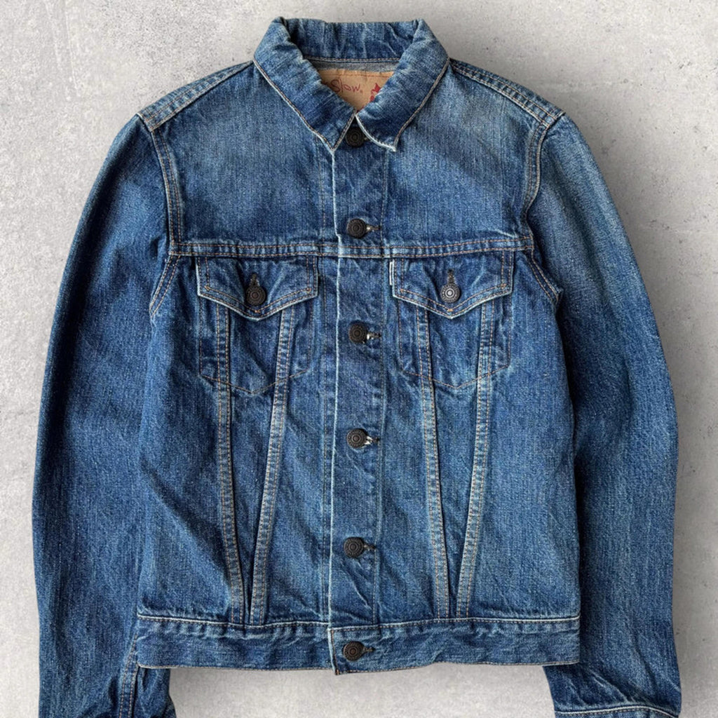 Orslow Trucker Denim Jacket – Indigo – XXS