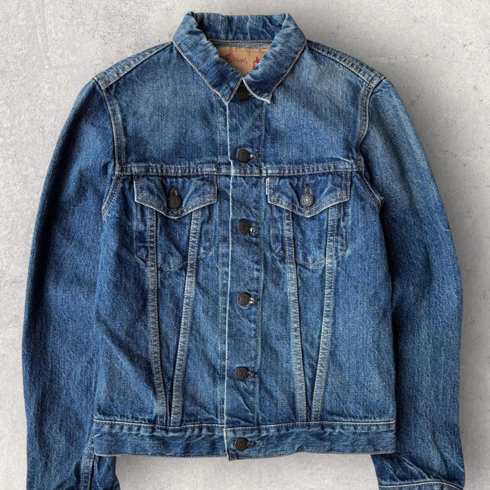 Orslow Trucker Denim Jacket – Indigo – XXS