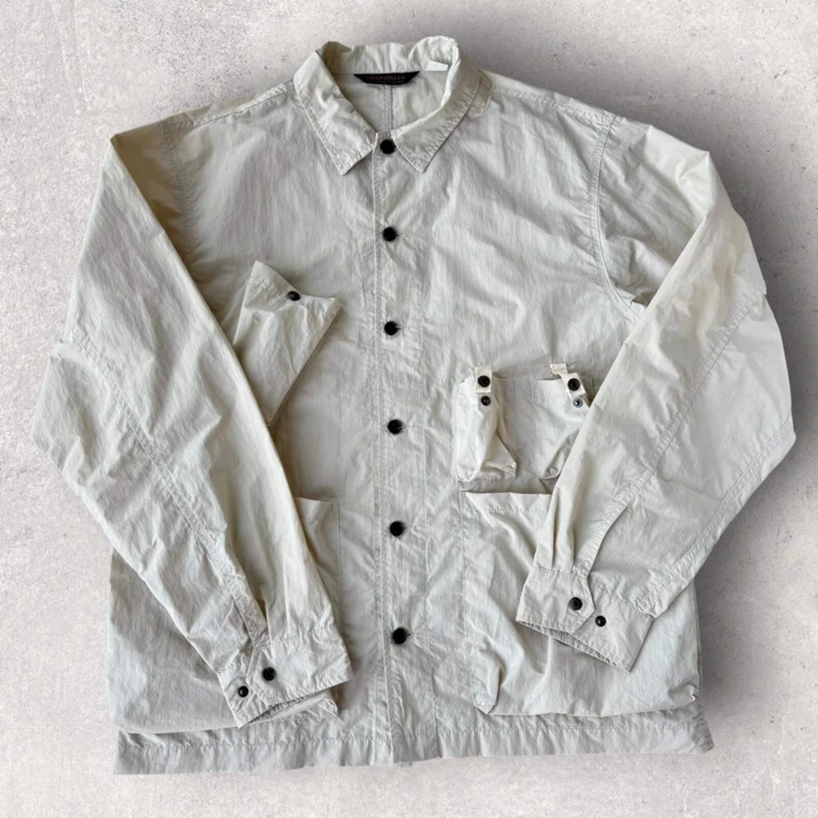 Uniform Bridge Ivory Field Utility Shacket XL