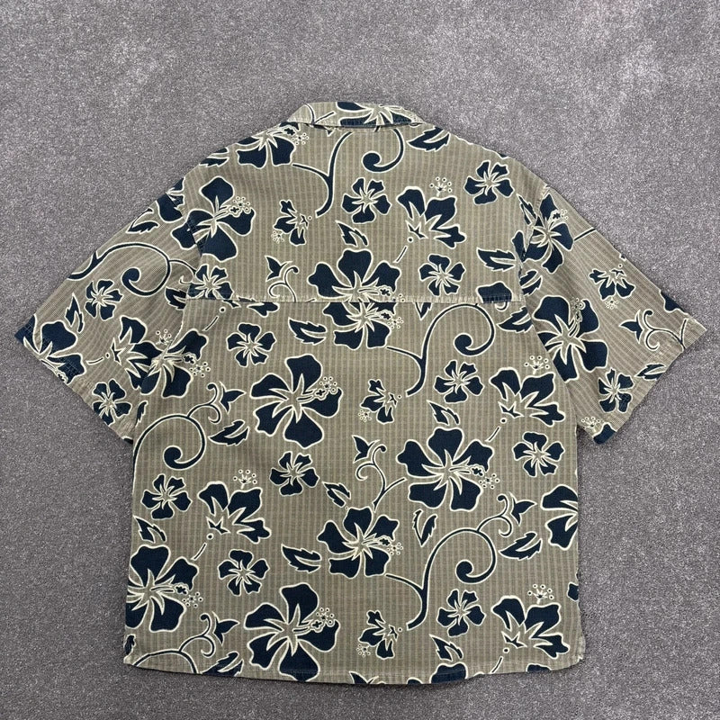 Vintage Gramicci Floral Shirt Sage L