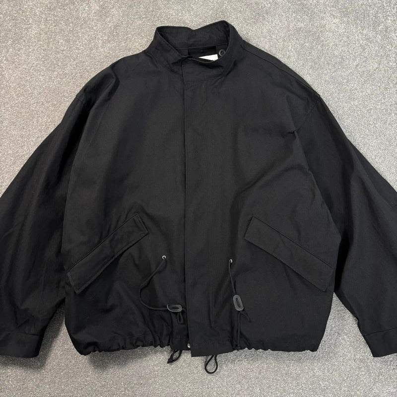 Uniform Bridge Cropped Fishtail Jacket Black L