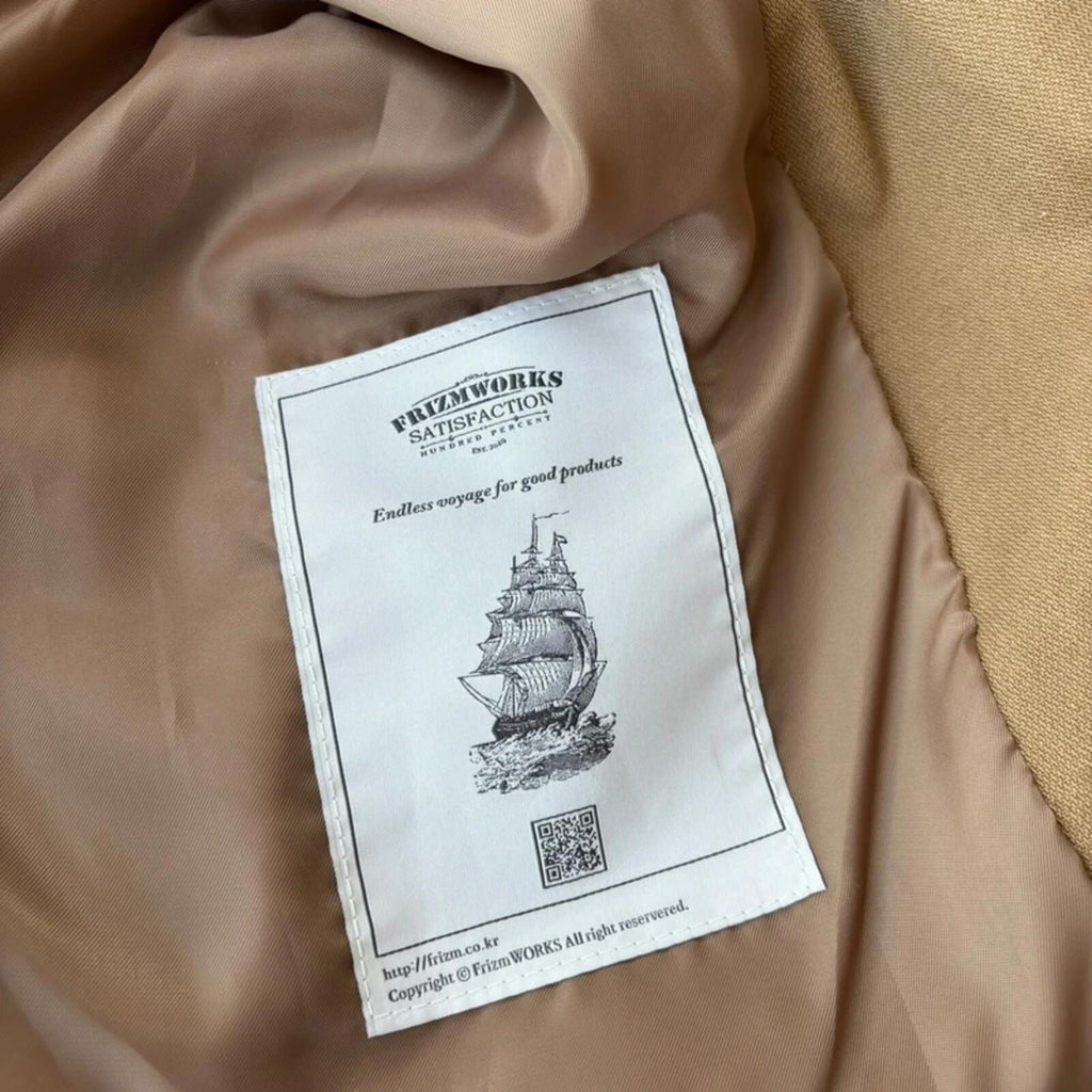 Frizmworks Canvas Deck Jacket Beige L