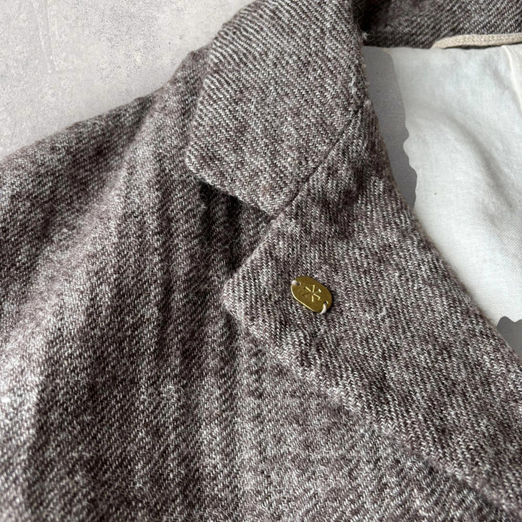 Snow Peak Japan Vintage Linen Overcoat – Beige – L