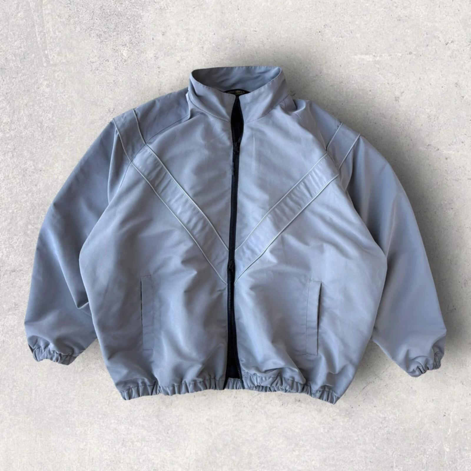 Uniform Bridge Boxy Track Jacket Ash Grey M