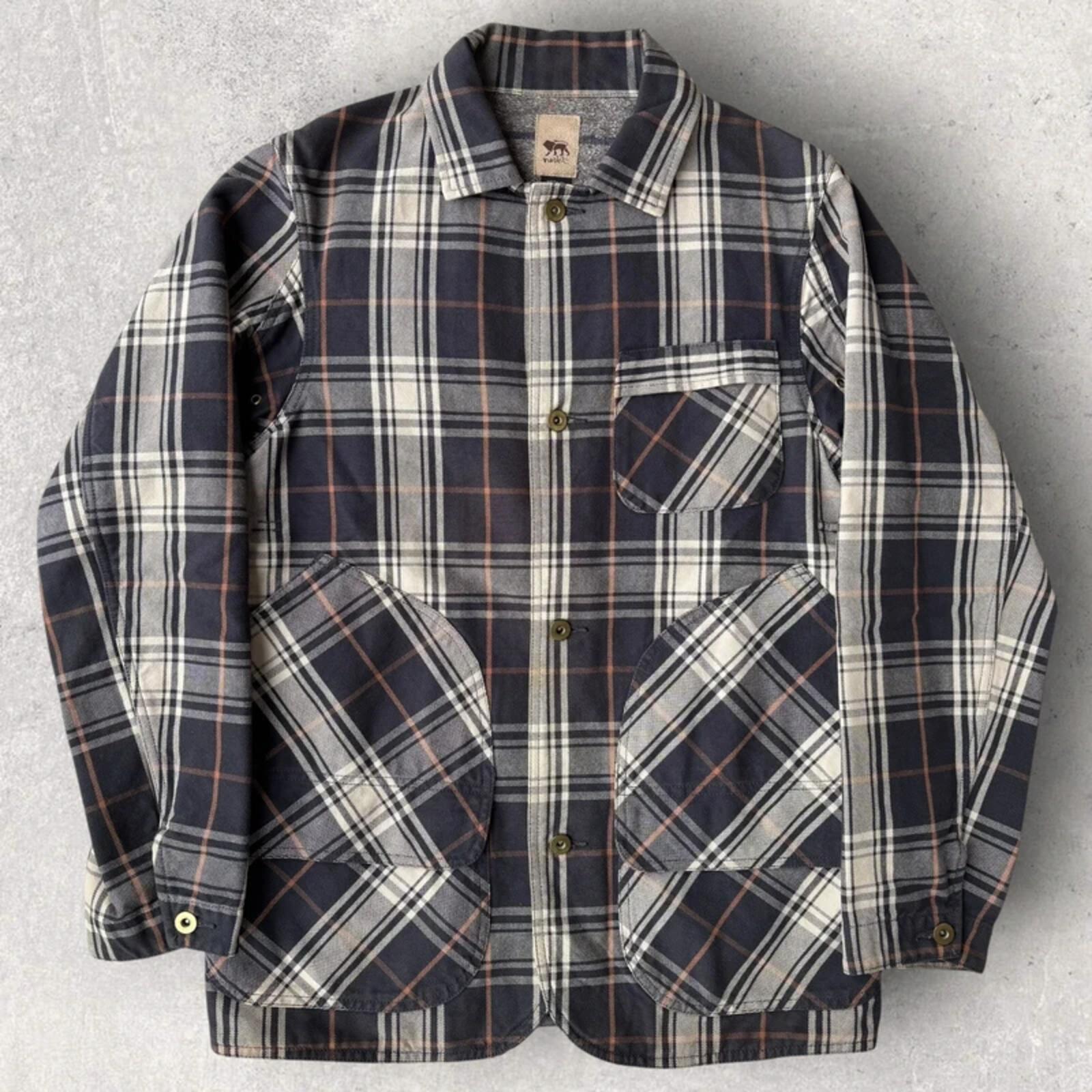 Norbit By Hiroshi Nozawa Utility Check Overshirt M