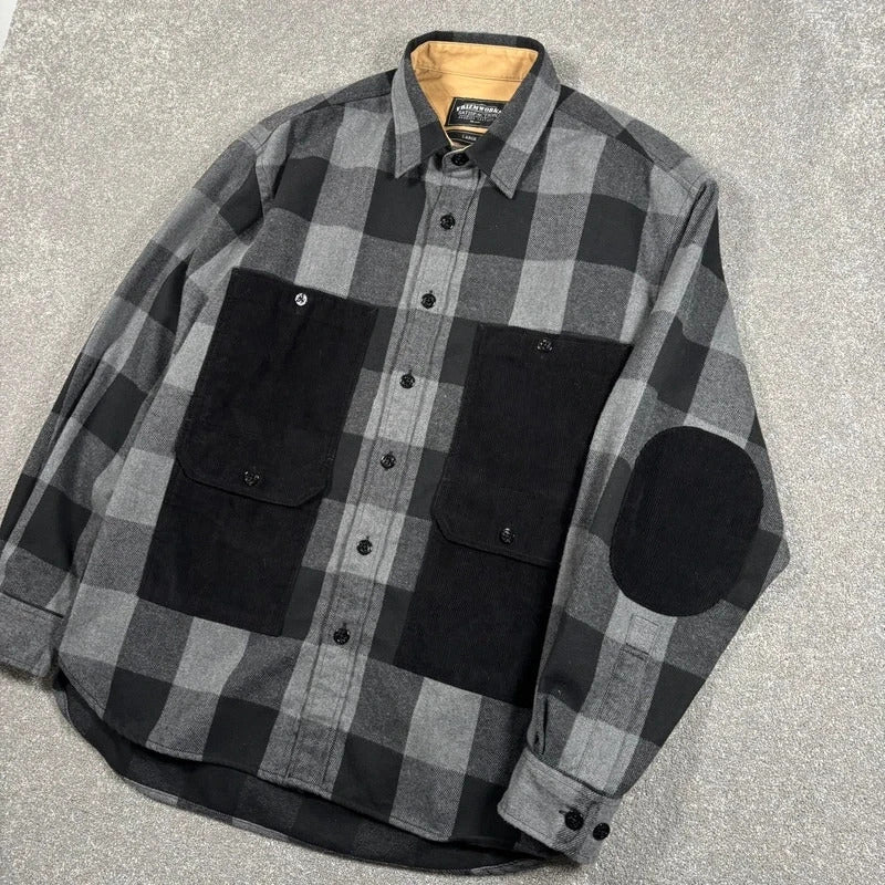 Frizmworks Buffalo Hunting Shirt Grey Black L