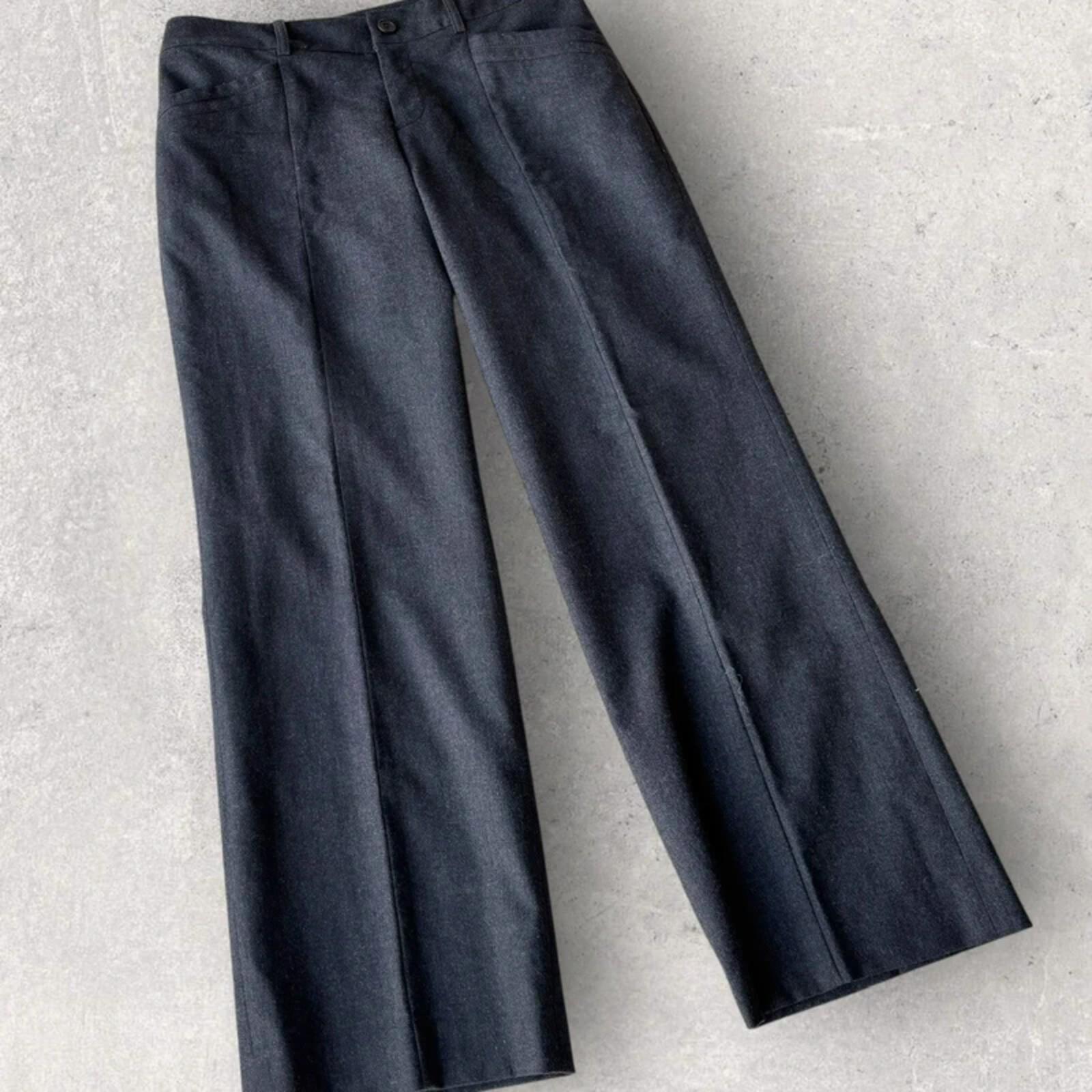 J.Press Japan Pleated Straight Tailored Trouser Dark Grey W30 Japan Import
