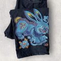 Maharishi Psychedelic Bunny Embroidered SnoPant Black Size M