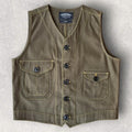 Frizmworks Cropped Utility Vest Khaki S