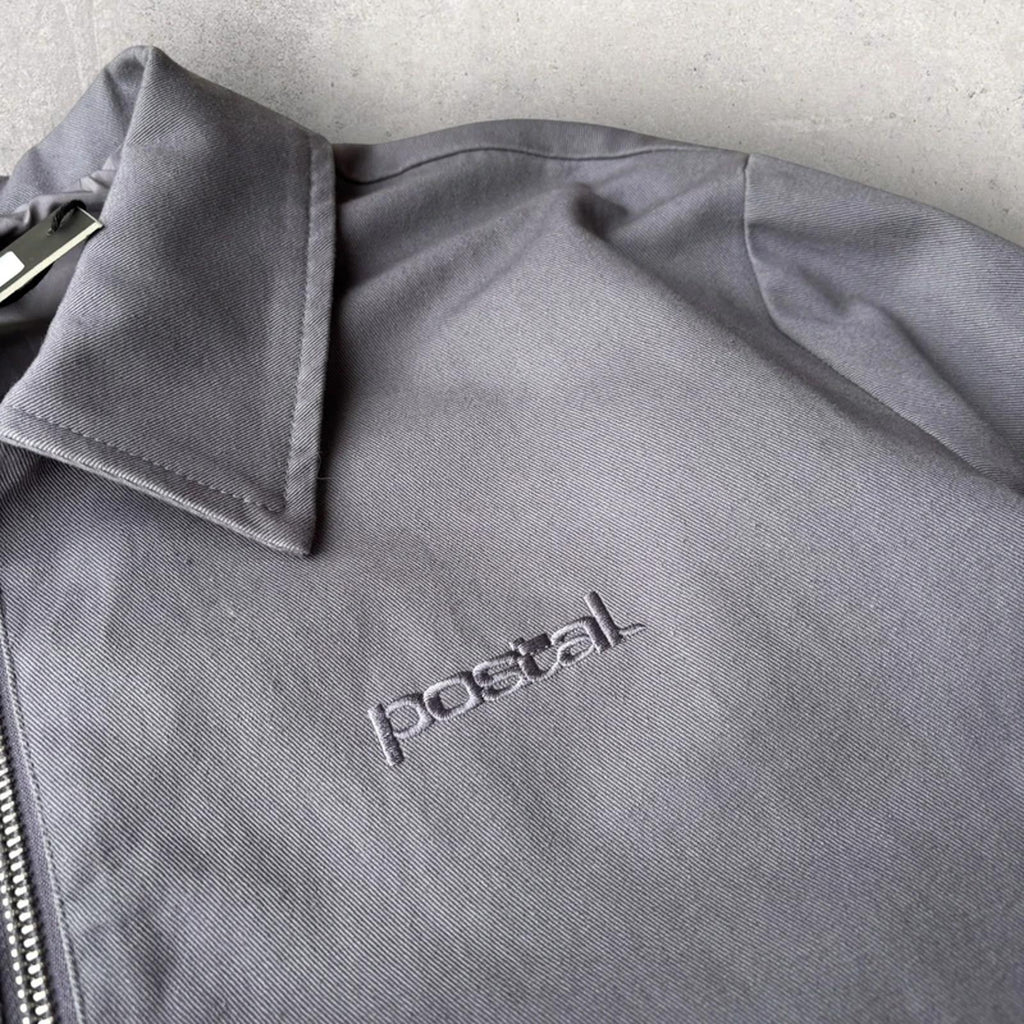 BNWT Postal Double Zip Work Jacket Grey M