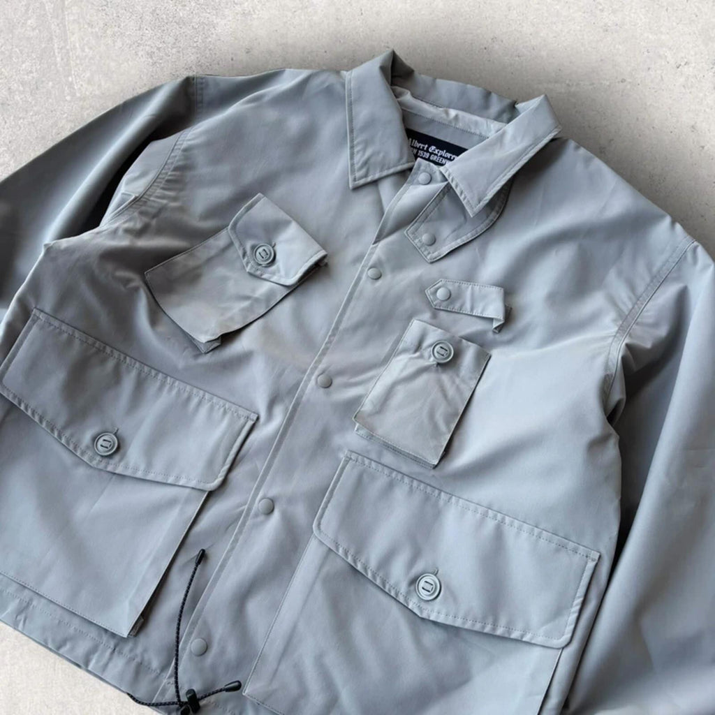 Uniform Bridge Utility Trekking Overshirt Slate M