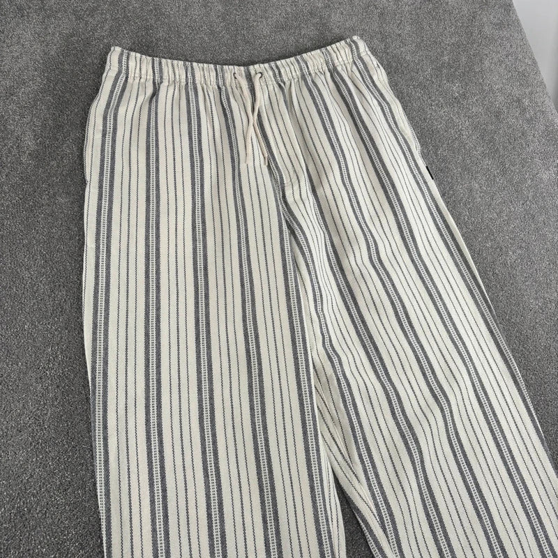 Thisisneverthat Stripe Wide Pant White XL