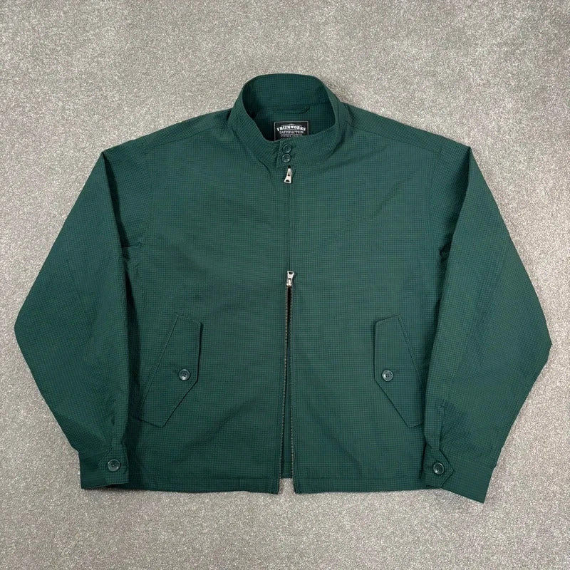 Frizmworks Seersucker Buddy Harrington Green L