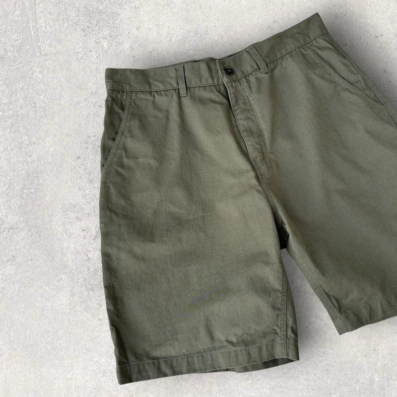 Uniform Bridge Baggy Bermuda Short Olive W36