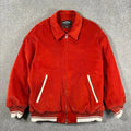 Frizmworks Corduroy Varsity Jacket Orange M