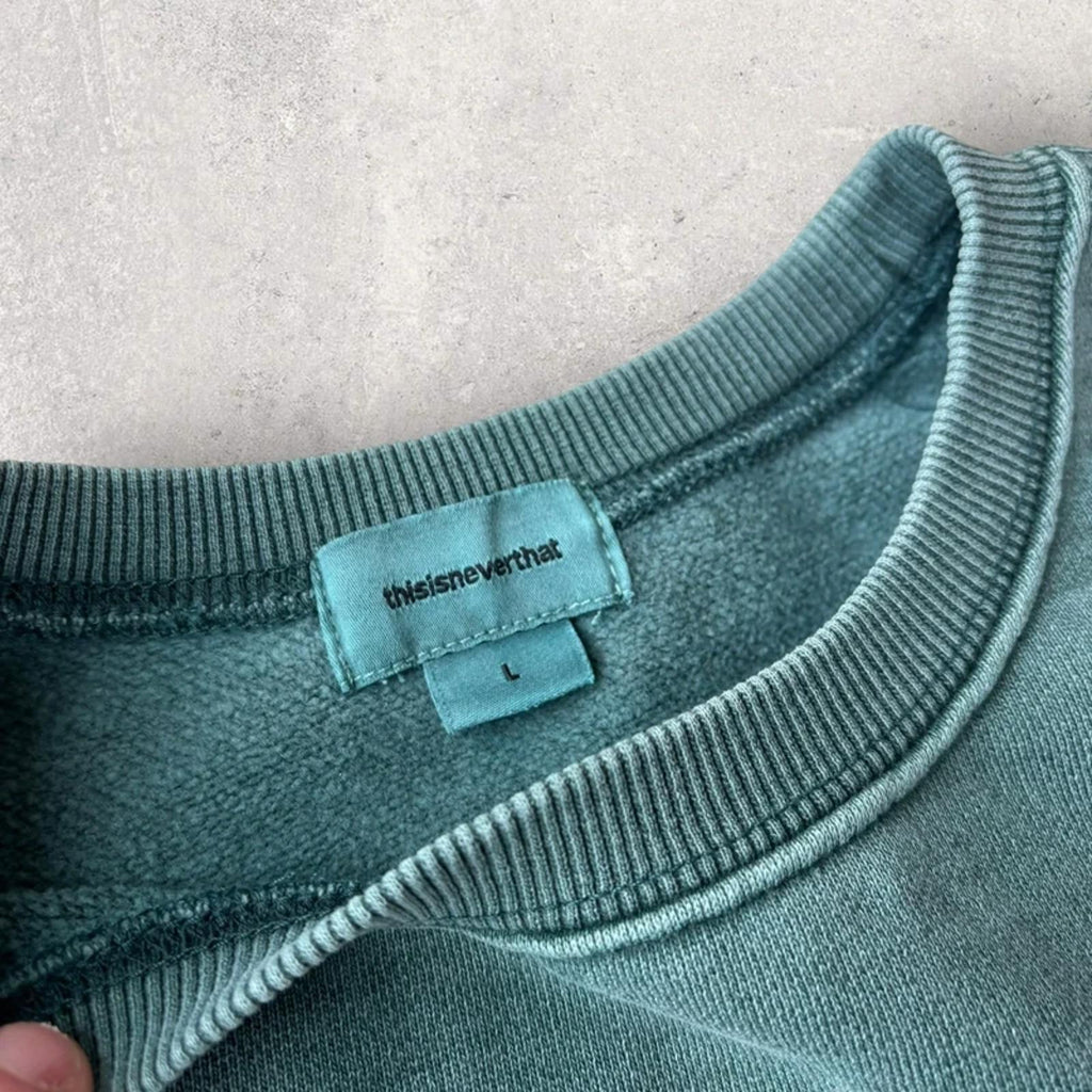 This Is Never That Mountain Sweatshirt Green M