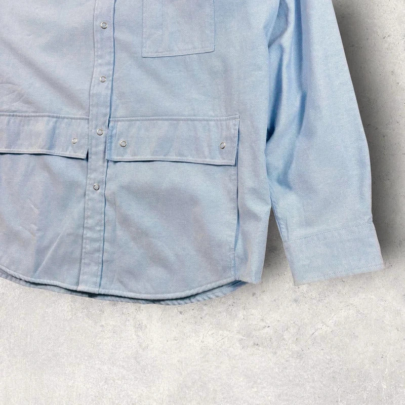 Frizmworks X Slowboy Chambray Shirt Blue M