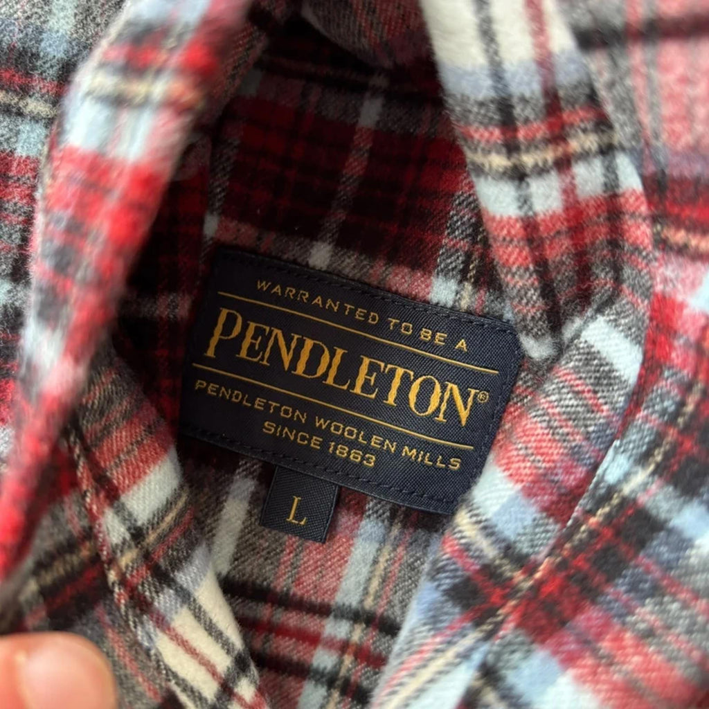 Pendleton Reversible Check Harrington Jacket Beige L Japan Import