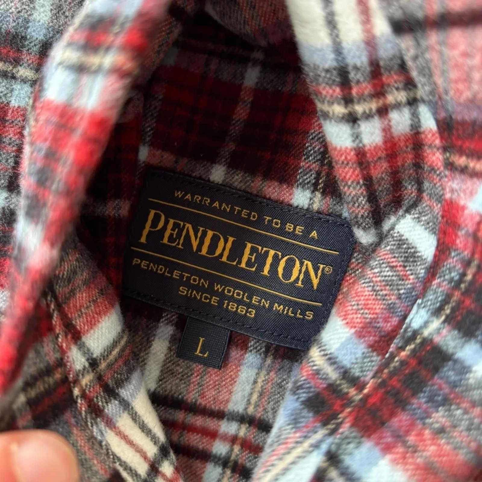 Pendleton Reversible Check Harrington Jacket Beige L Japan Import